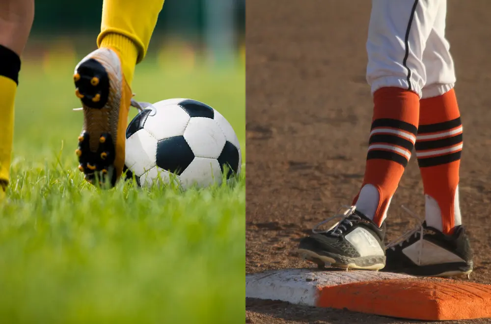 soccer-cleats-vs-baseball-cleats