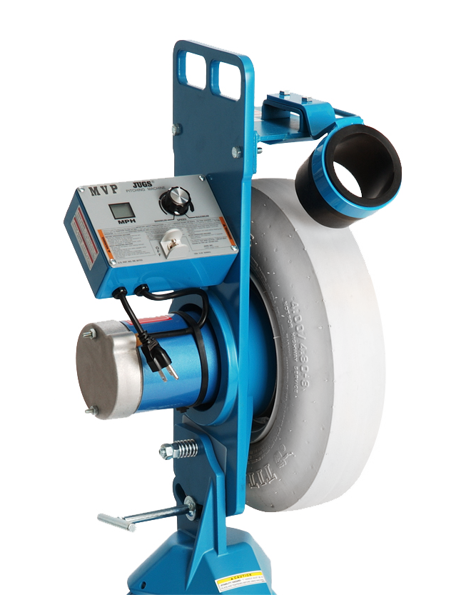 Jugs MVP Combo baseball and softball pitching machine